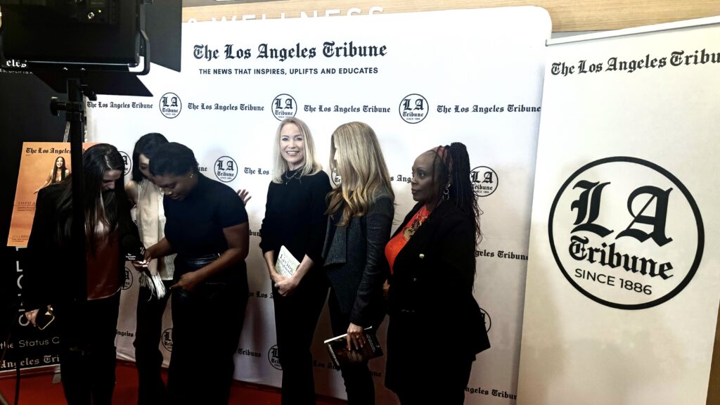 Elizabeth Cantey at a Los Angeles Tribune event